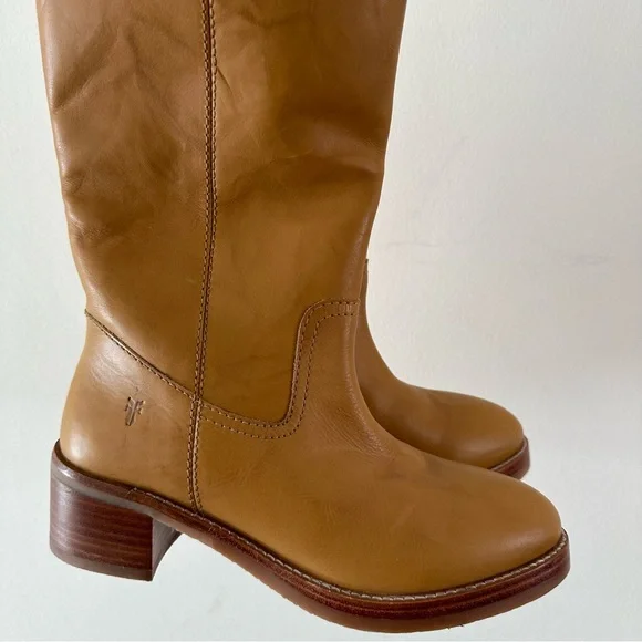 New FRYE Banana Camryn Tall Pull On Boots Sz 7
